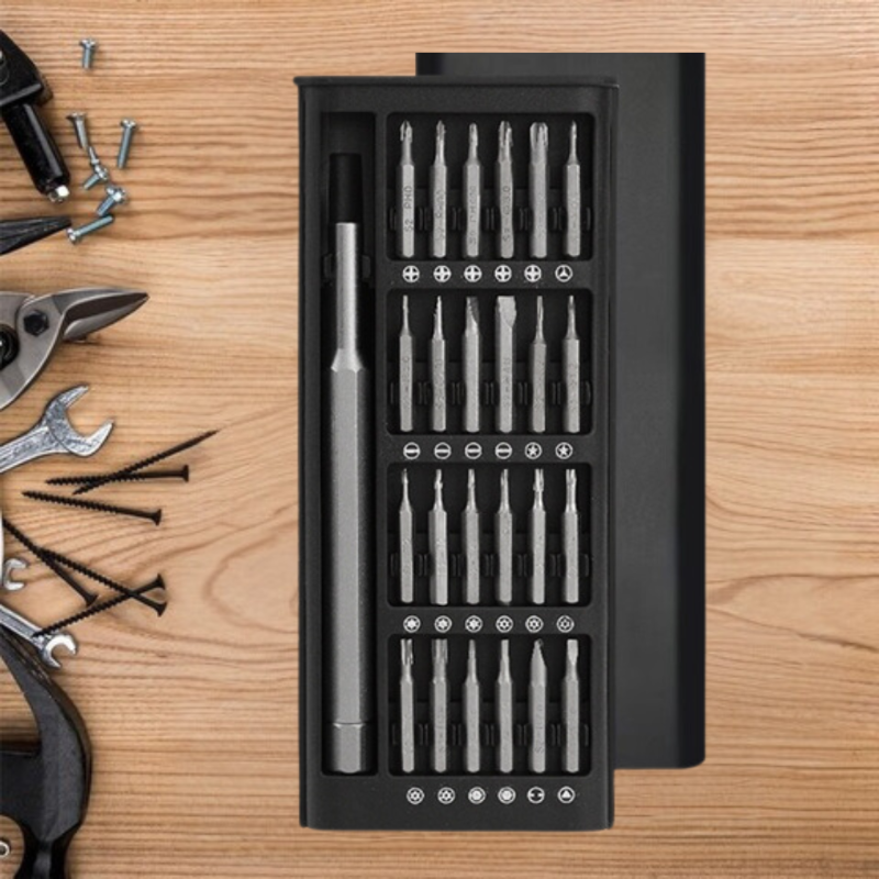 ScrewdriverSet: 24 Precisie Schroevendraaier Bits Set