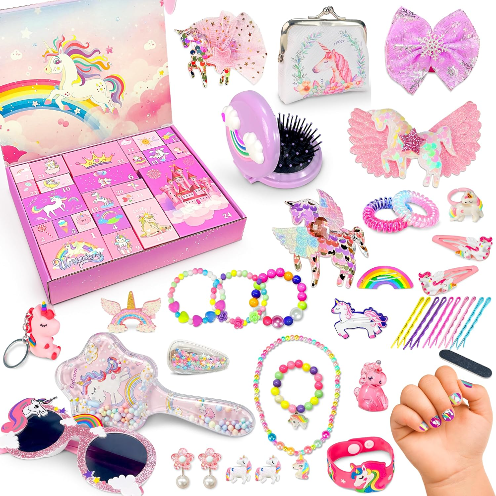 Kletshuts™ UnicornAdvent: Plezier Creatief Kerstmis Eenhoorn Advent Kalender