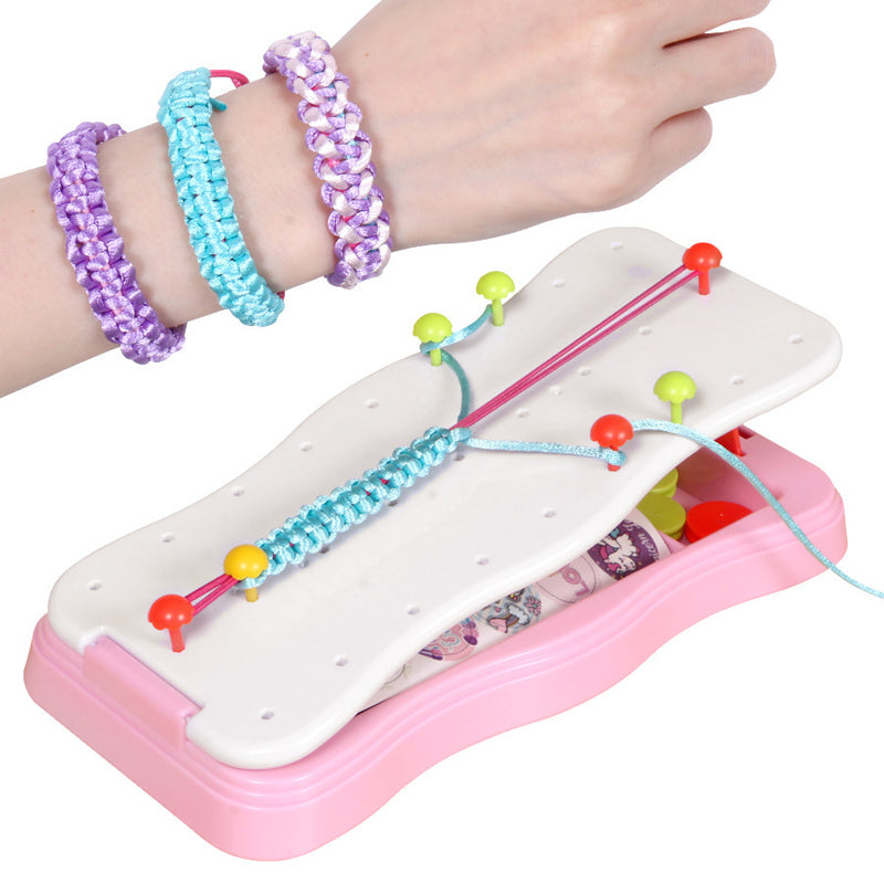 Kletshuts™ RopeBraid: DIY Touw Armband Vlechten Kit