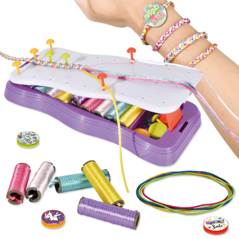 Kletshuts™ RopeBraid: DIY Touw Armband Vlechten Kit