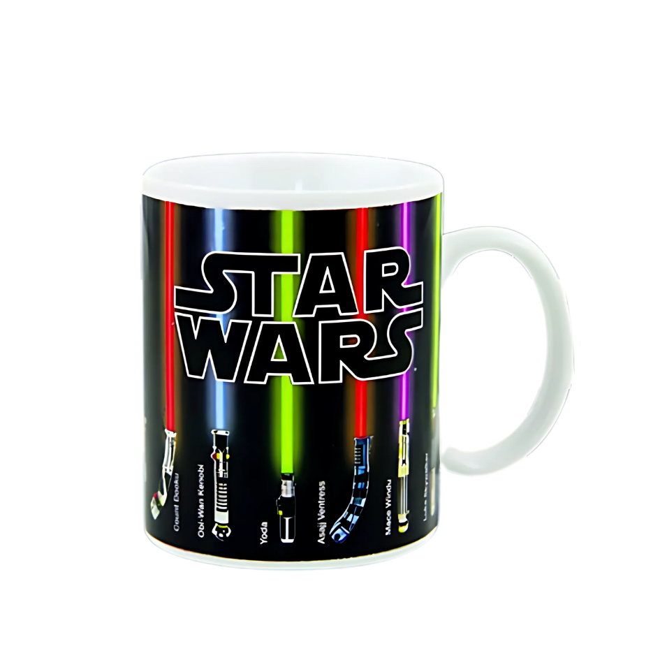 MagicMug: Magisch Warmtegevoelig Lichtzwaard Transformatie Mok
