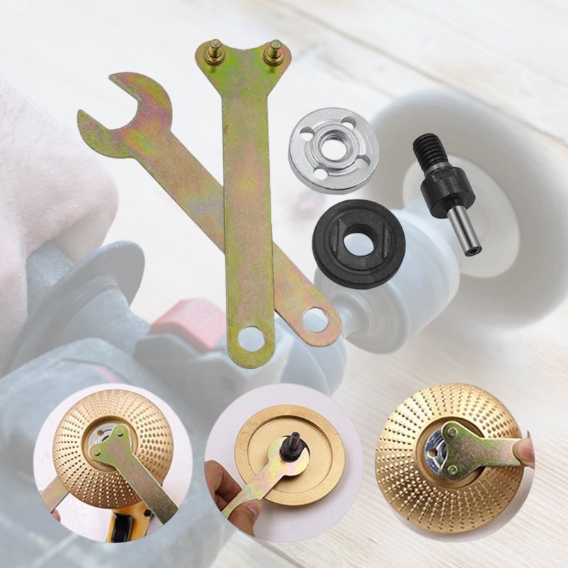 GrinderKit 1+1 GRATIS - Elektrische Boormachine Haakse Slijper Accessoireset