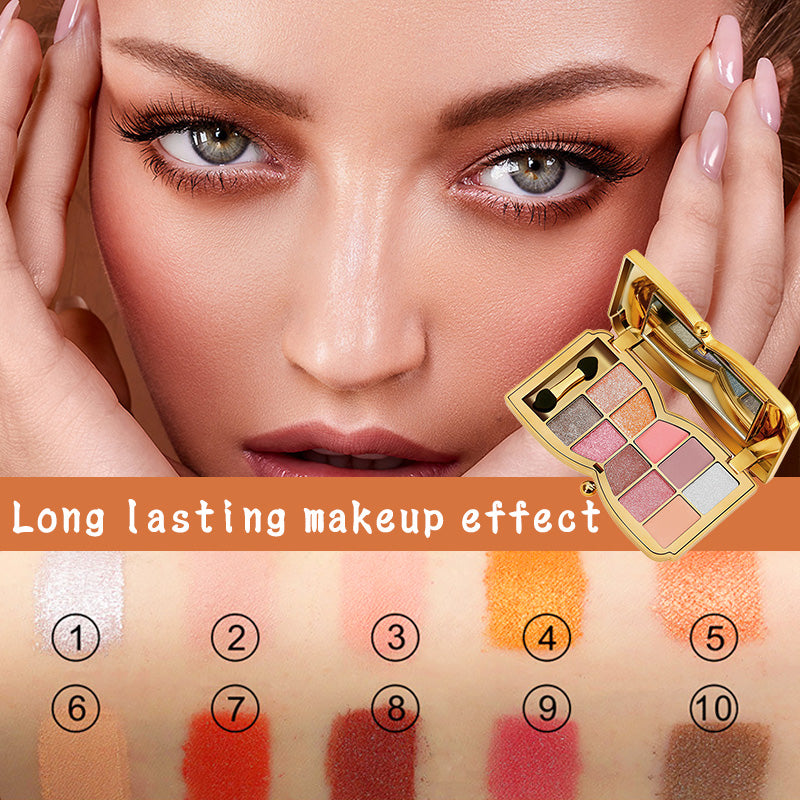 GlitterEyeshadow 1+1 GRATIS: Glanzende Glitter Shade Oogschaduwpalet