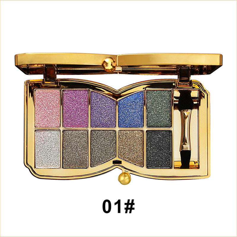 GlitterEyeshadow 1+1 GRATIS: Glanzende Glitter Shade Oogschaduwpalet