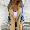 Icone™ LongCoat: Middenlange Trenchcoat Met Stijlvolle Kraag En Zakken