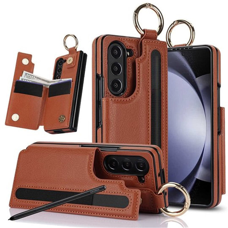 Icone™ FoldingCase: 3-in-1 Opvouwbare Telefoon, Kaart En Portemonnee Hoesje