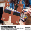 Icone™ FoldingCase: 3-in-1 Opvouwbare Telefoon, Kaart En Portemonnee Hoesje