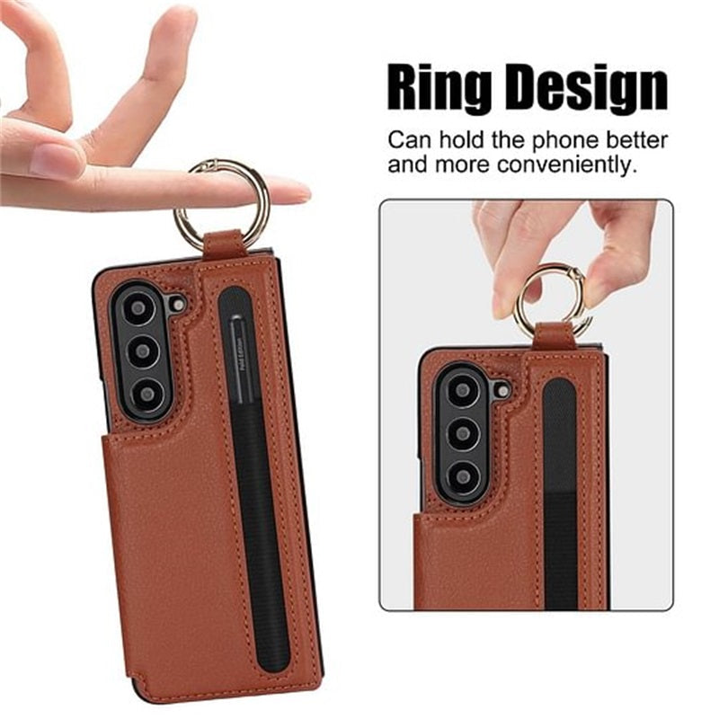 Icone™ FoldingCase: 3-in-1 Opvouwbare Telefoon, Kaart En Portemonnee Hoesje