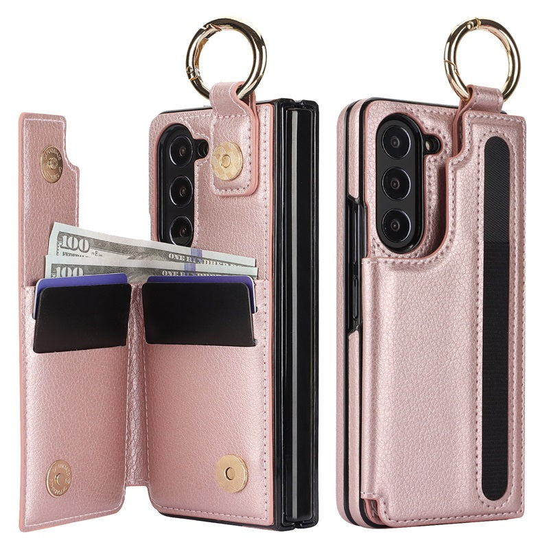 Icone™ FoldingCase: 3-in-1 Opvouwbare Telefoon, Kaart En Portemonnee Hoesje