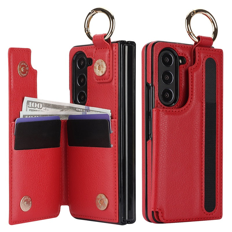 Icone™ FoldingCase: 3-in-1 Opvouwbare Telefoon, Kaart En Portemonnee Hoesje