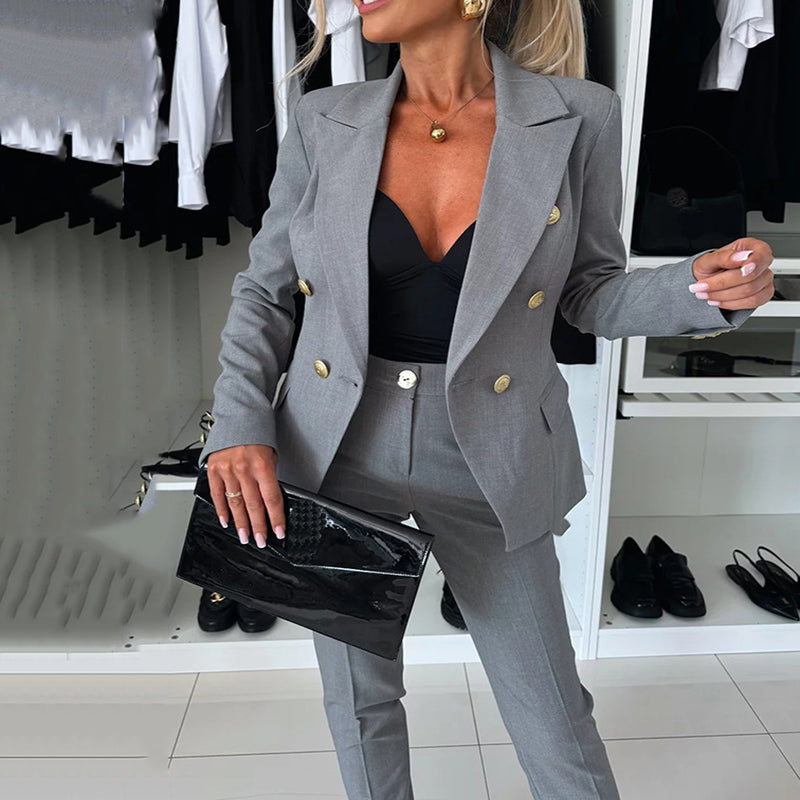 Icone™ FormalWear: Damesblazer En Broekpak, Elegante En Formele Set