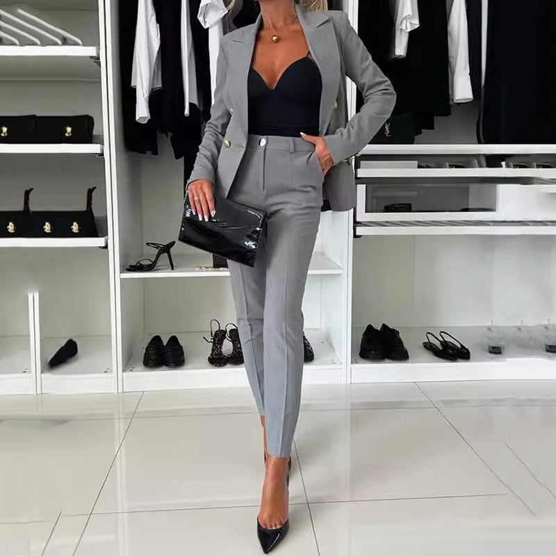 Icone™ FormalWear: Damesblazer En Broekpak, Elegante En Formele Set
