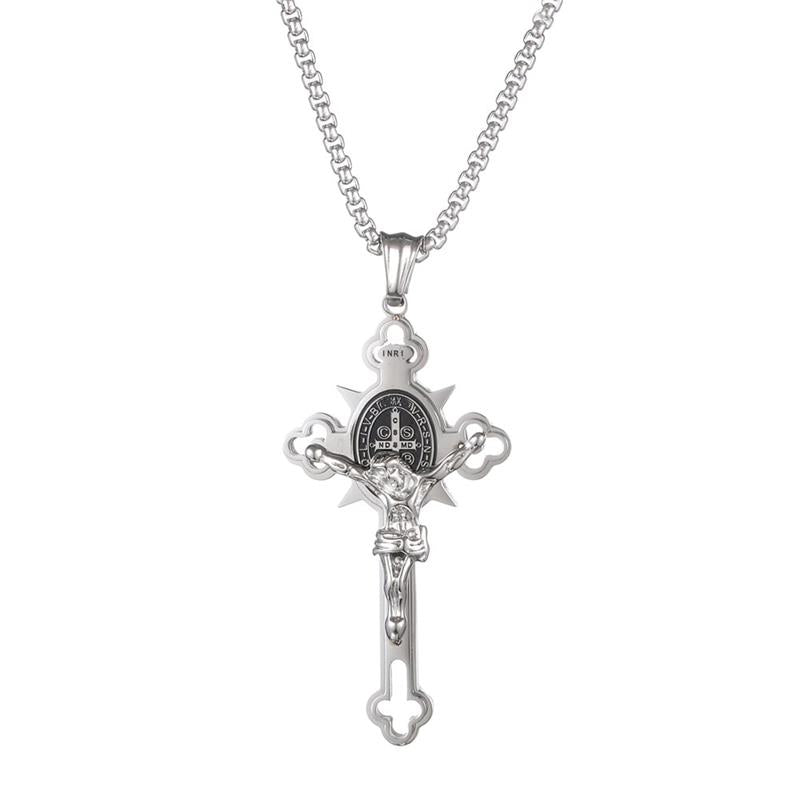 Jewelance™ CrossProtection 1+1 GRATIS: Spiritueel Beschermingskruis Hanger Ketting Met Geschenkdoos