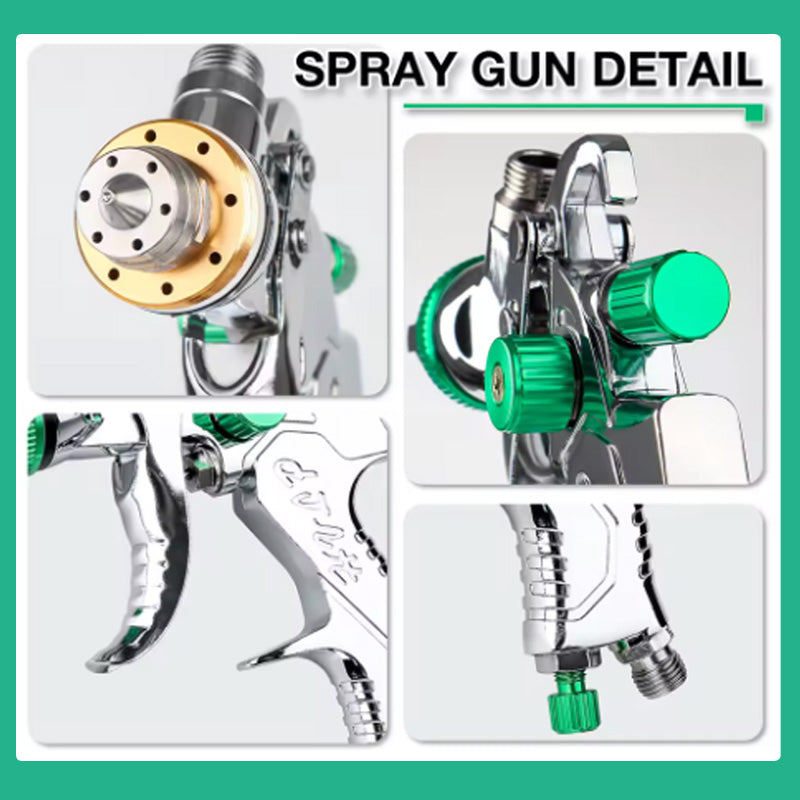Globetrek° SprayPro: HVLP Professionele Verf Spuit Gereedschapset