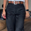 Icone™ ClassyPants: Klassiek Recht Pasvorm Hoge Taille Damesbroek
