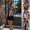 Icone™ ZebraJacket: Elegant Stijlvol Zebraprint Jasje