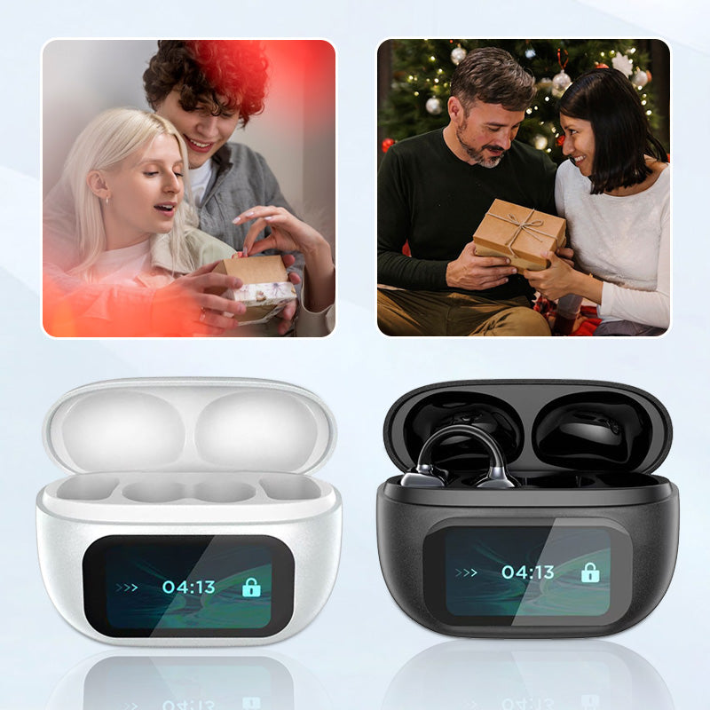 SmartEarbuds: Draadloze Oorclip Bluetooth-Oordopjes Met Slim Scherm Display