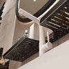 GlideHold® BathroomRack™: Modern Zuiging Badkamerrek Met U-Groefontwerp