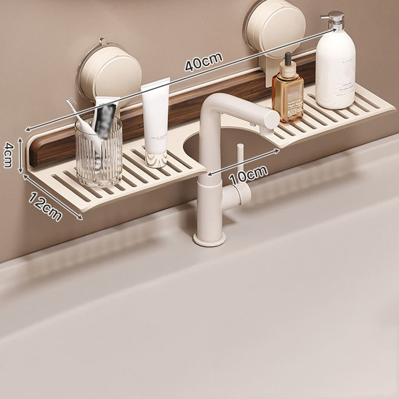 GlideHold® BathroomRack™: Modern Zuiging Badkamerrek Met U-Groefontwerp