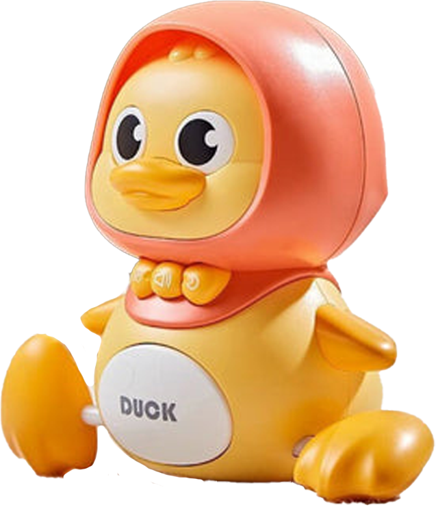 Kletshuts™ WalkingDuck: Interactief Schattig Lopen Eend Baby Speelgoed