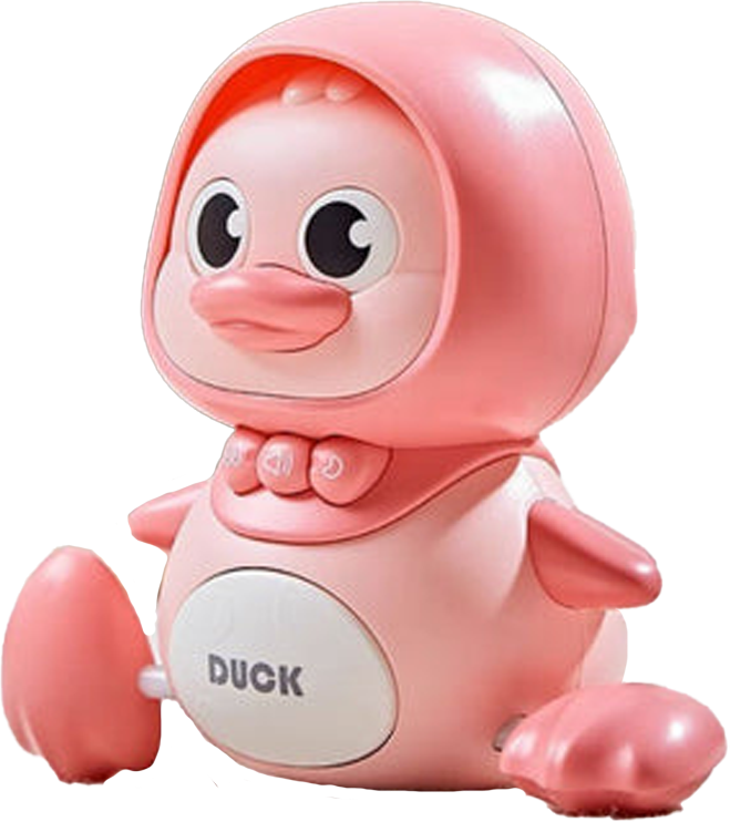 Kletshuts™ WalkingDuck: Interactief Schattig Lopen Eend Baby Speelgoed