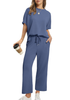 Icone™ ComfortSet: Casual Twee-Stuks Wijde-Poot Comfortabel Set