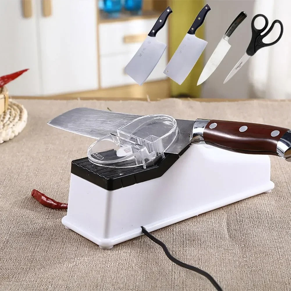 Globetrek° ElectricSharpener: Multifunctionele Elektrische Messenslijper