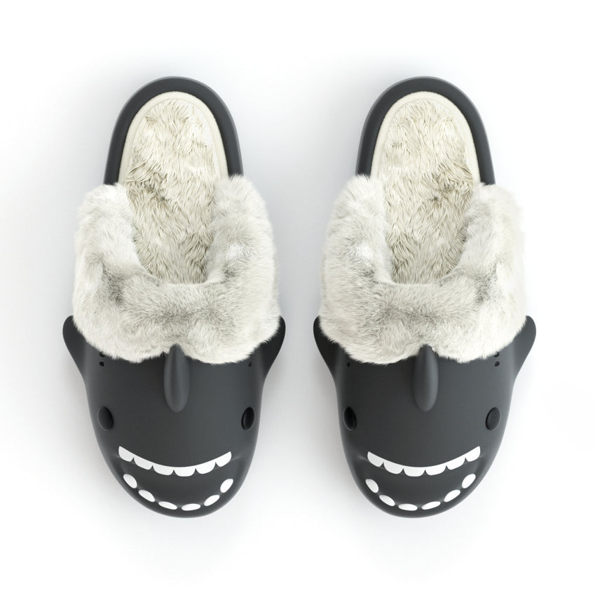 Happy™ PlushSlippers - Antislip Winter Haaienglijbaan