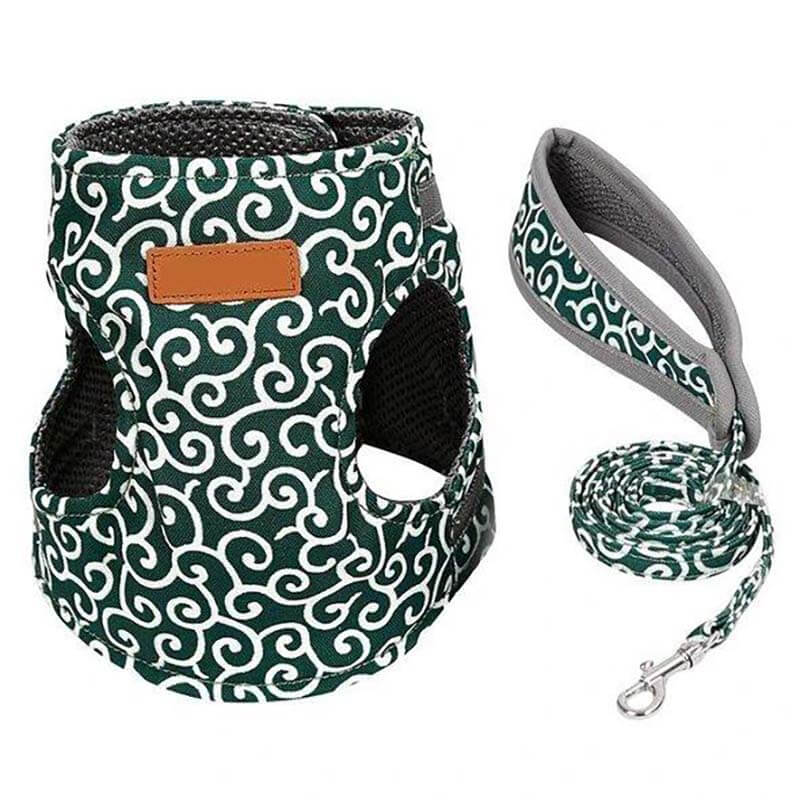 DogCatFri™ Leash - Anti-Break Weg Vest Harnas en Leiband Set