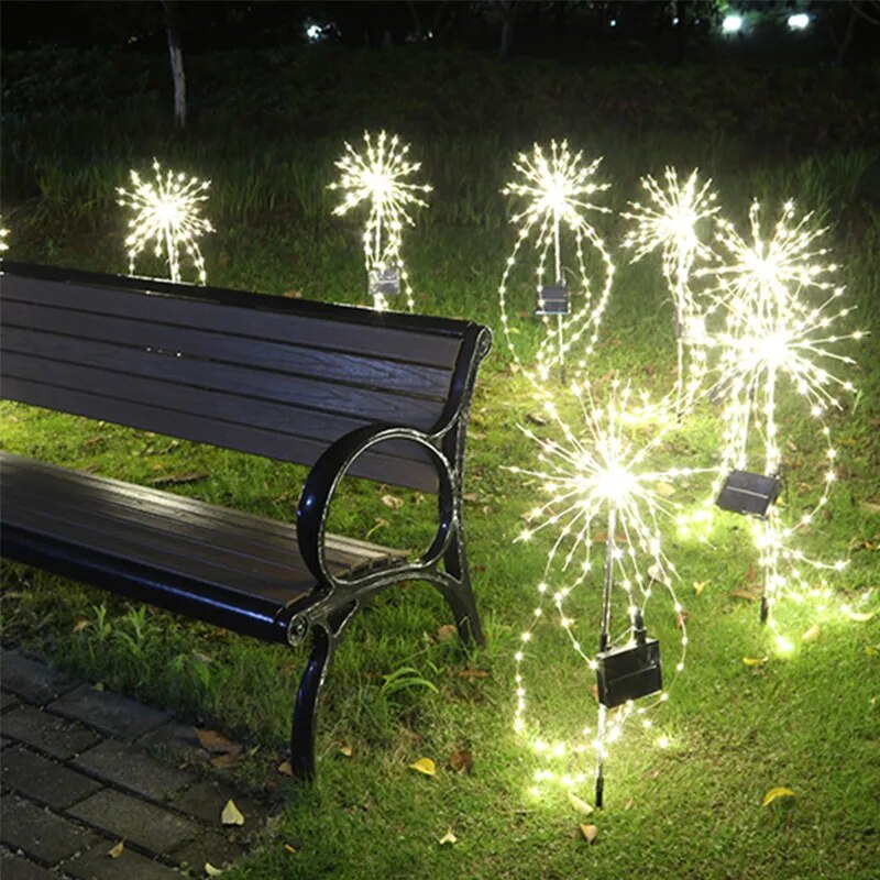 Ledsen™ Firework - Zonne LED Buiten Fee Lichten